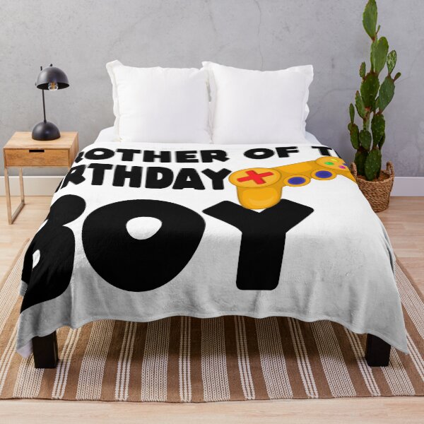 Item preview, Brother of the Birthday Boy Matching Video Game Birthday  designed and sold by MillanMarketing.