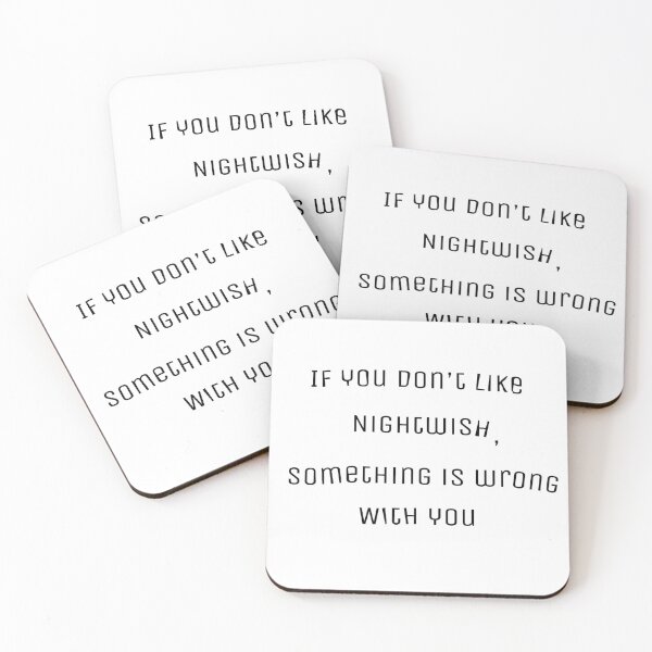 Item preview, Nightwish Fan Quote designed and sold by BetterTale.
