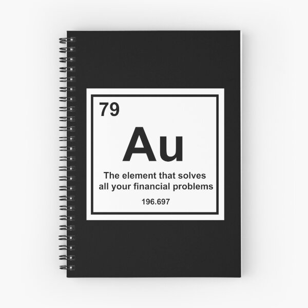 Item preview, Funny chemical symbol for gold designed and sold by JustCreativity.