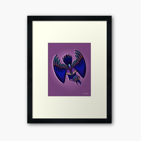 Raven Framed Art Print