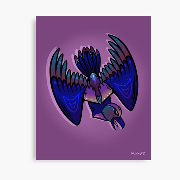 Raven Canvas Print