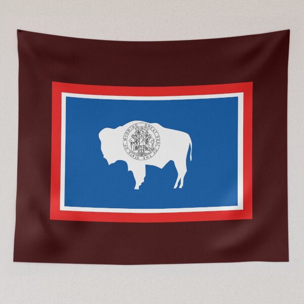 Item preview, Wyoming flag designed and sold by Pegasus00.