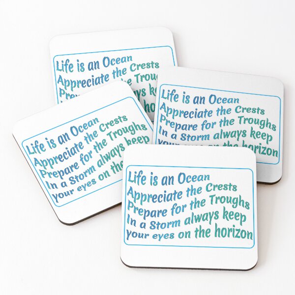 Item preview, Life is an Ocean designed and sold by Harlake.