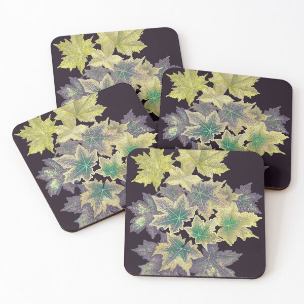 Item preview, Acer Leaves on Dark Background designed and sold by -SoJa-.