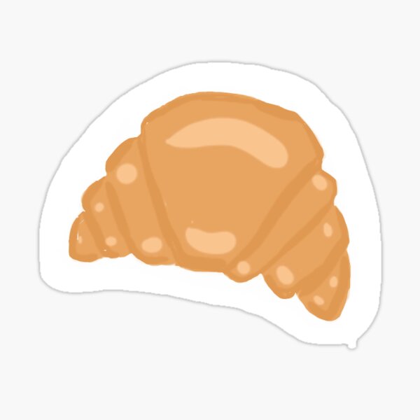 “Croissant” Sticker by ACRequests | Redbubble