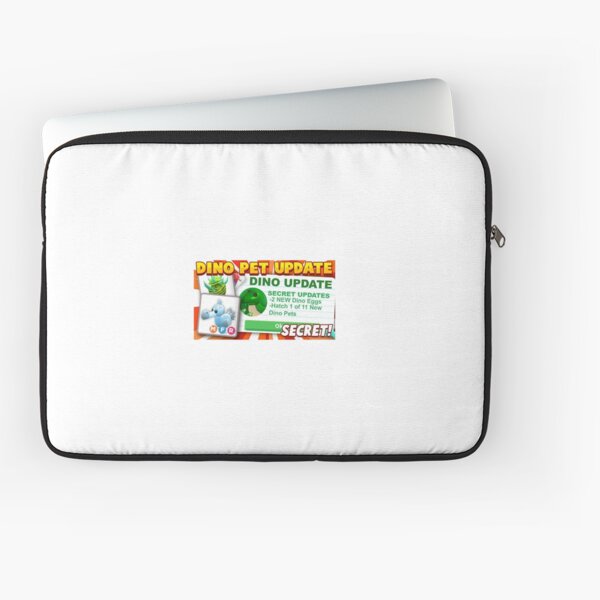 Dino Roblox Adopt Me Pets Laptop Sleeve By Newmerchandise Redbubble - roblox adopt me new dino pets