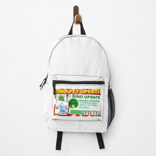 Dino Roblox Adopt Me Pets Backpack By Newmerchandise Redbubble - roblox adopt me dino update