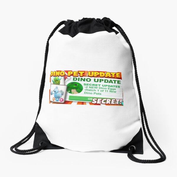 Adopt Me Drawstring Bags Redbubble - what's hatch now on roblox adopt me youtube
