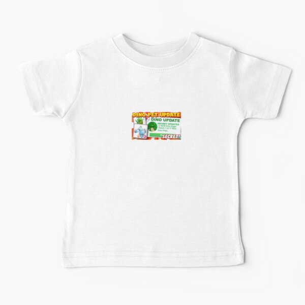 Adopt Me Baby T Shirts Redbubble - hungry dino t shirt roblox