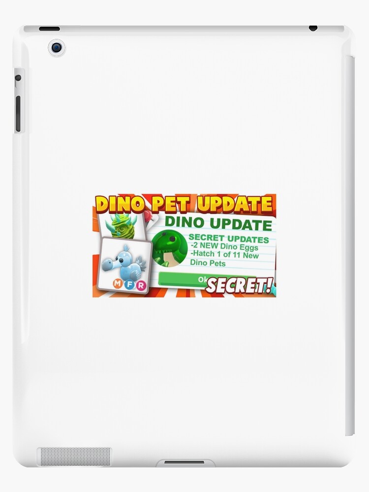 Dino Roblox Adopt Me Pets Ipad Case Skin By Newmerchandise Redbubble - roblox adopt me new pets update