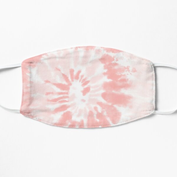 Pink Swirl Tie Dye Pattern  Flat Mask