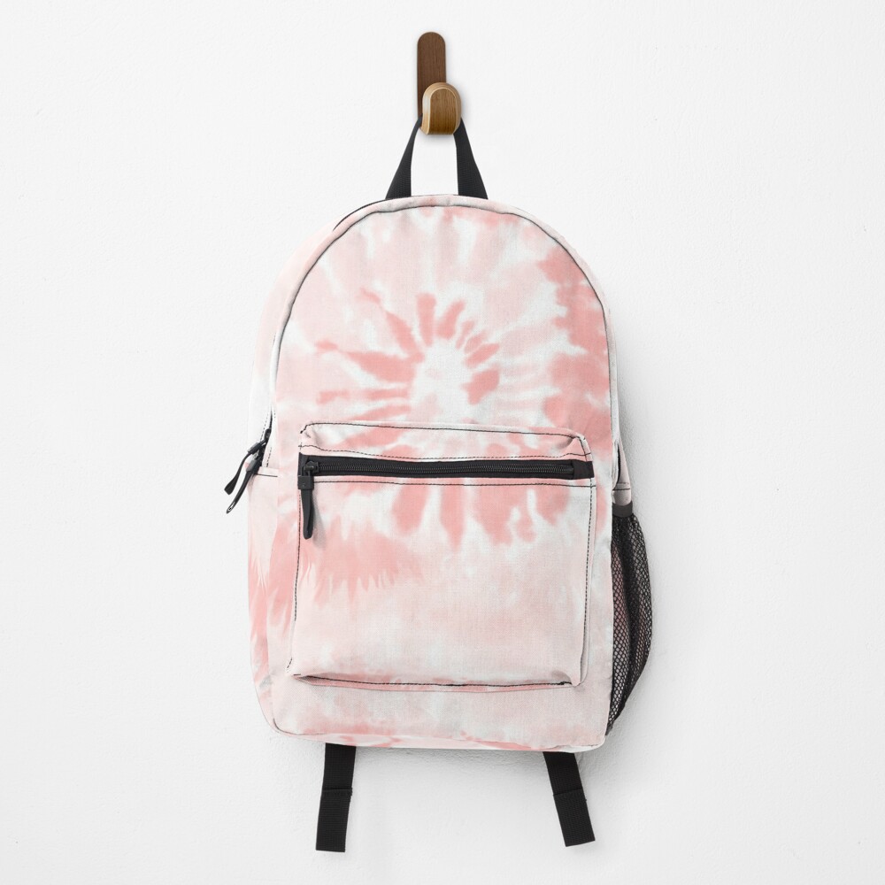 Discover Pink Swirl Tie Dye Pattern  Backpack