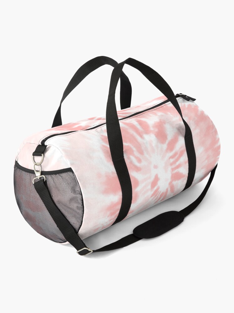Alternate view of Pink Swirl Tie Dye Pattern Duffle Bag