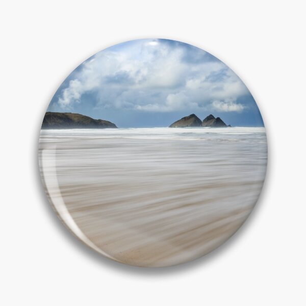 Item preview, Incoming Wave (Holywell Bay) designed and sold by bitm2007.