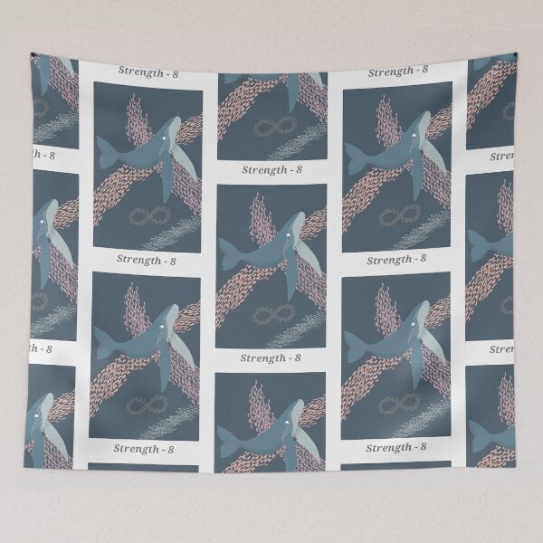 Item preview, Strength Underwater Tarot Card designed and sold by ciarakraken.