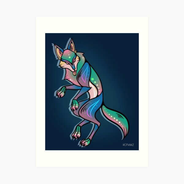 Coyote Art Print