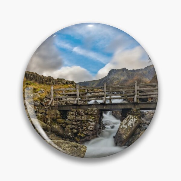 Item preview, River Footbridge Snowdonia designed and sold by AJEvans.
