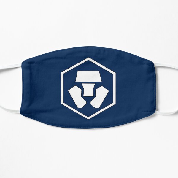 crypto.com Mascarilla plana