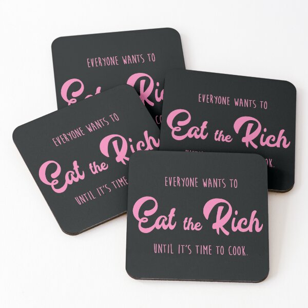 Item preview, Everyone Wants to Eat the Rich designed and sold by Roskand.