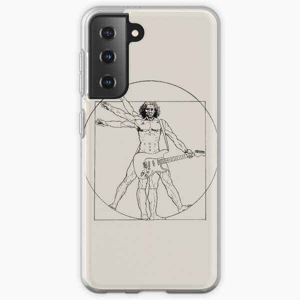 Estrella de rock de Vetruvian Funda blanda para Samsung Galaxy