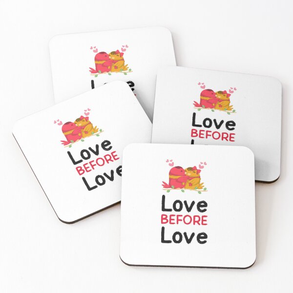 Item preview, LOVE BEFORE LOVE black text designed and sold by Maushmi.