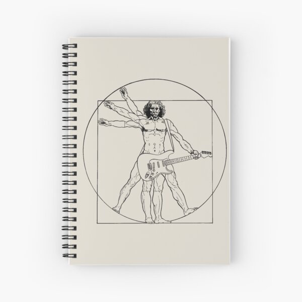 Vetruvian Rock Star Spiral Notebook