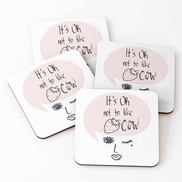 Item preview, It's OK not to like Strawberry Cow designed and sold by garhoud.