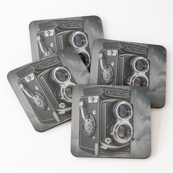 Item preview, Vintage Twin Lens Reflex camera artwork design designed and sold by Christopher Ball.
