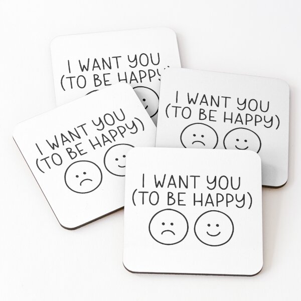 Item preview, I want you to be happy designed and sold by letterbrighter.