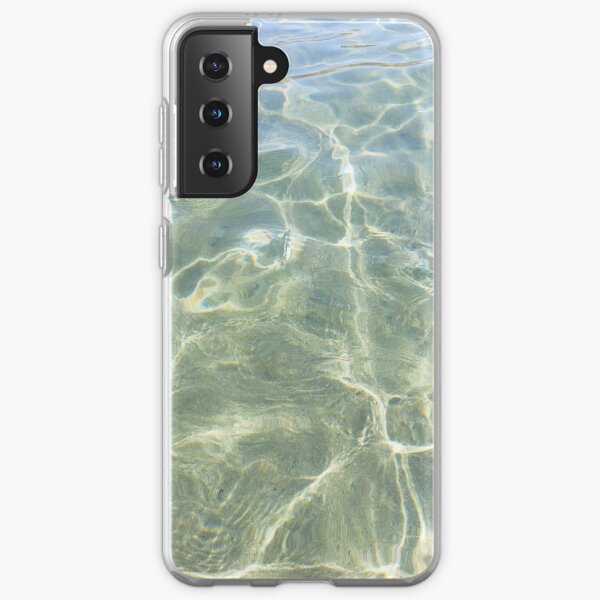 Crystal water of a Cretan beach Samsung Galaxy Soft Case