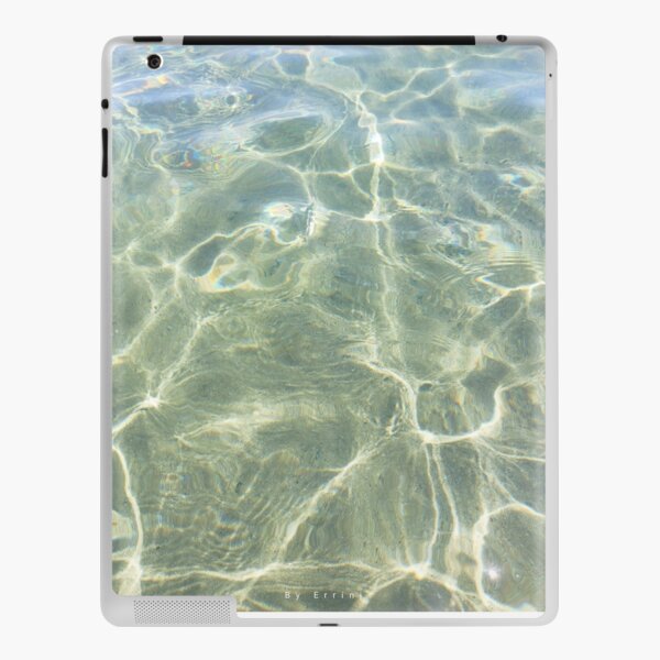 Crystal water of a Cretan beach iPad Skin