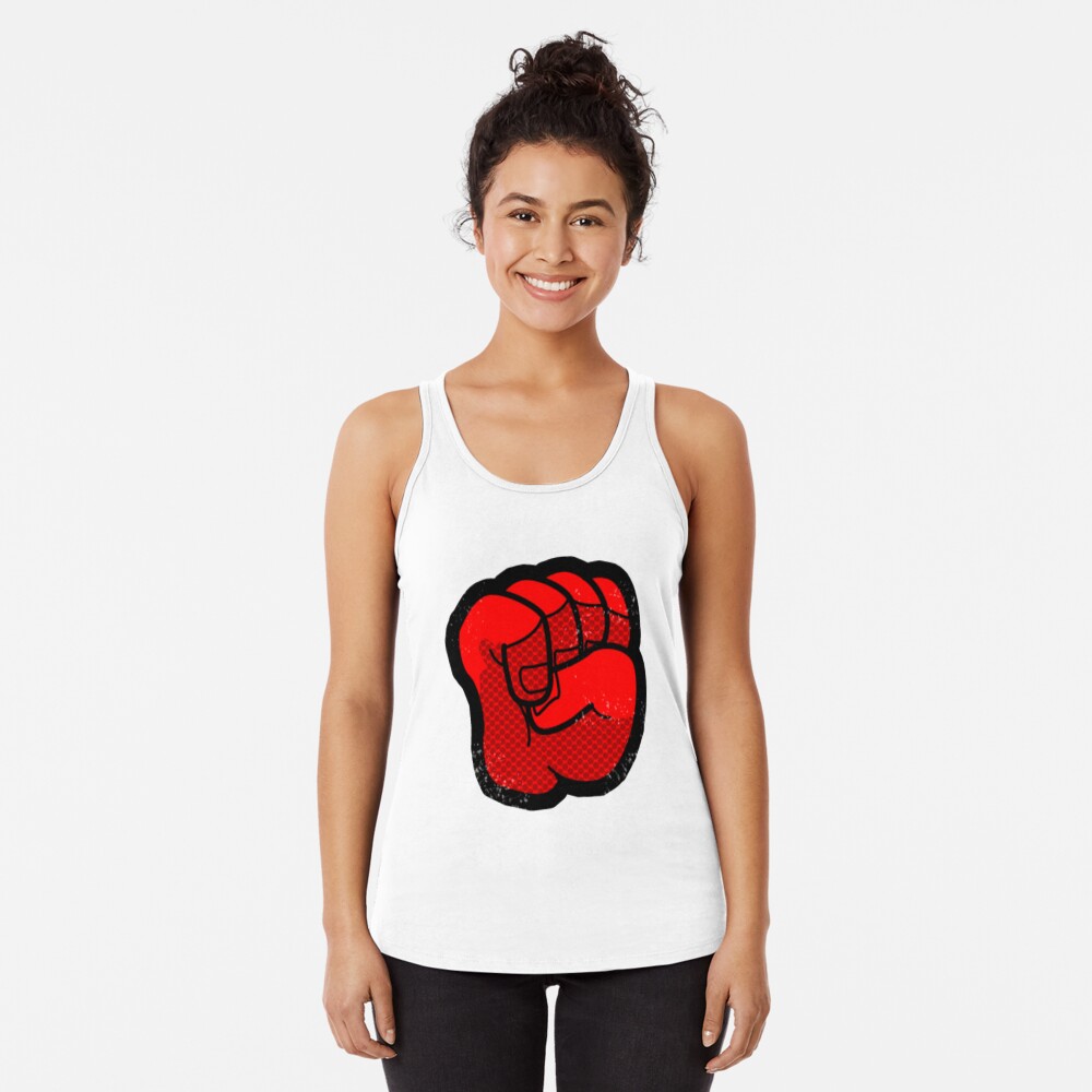 Vista previa del artículo con la obra «Camiseta con espalda nadadora», diseñado y vendido por SuperRetroMan64.