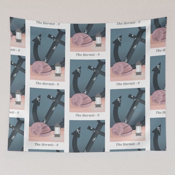 Item preview, The Hermit Underwater Tarot Card designed and sold by ciarakraken.