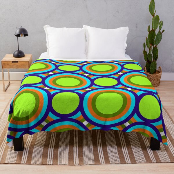 Item preview, Retro Midcentury Modern Circles designed and sold by Makanahele.