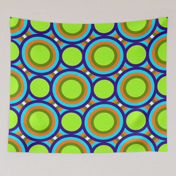 Item preview, Retro Midcentury Modern Circles designed and sold by Makanahele.