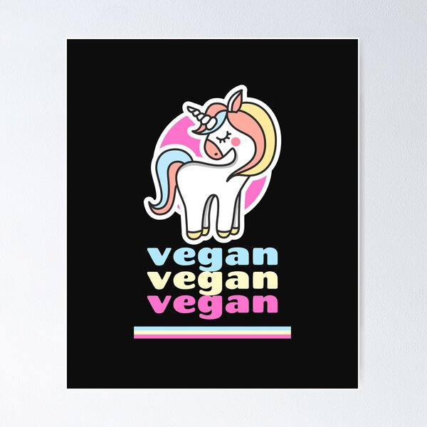 Item preview, Vegan Unicorn designed and sold by Hey-Nice-Shirt.