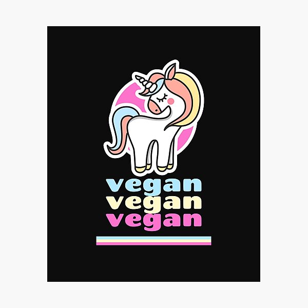 Item preview, Vegan Unicorn designed and sold by Hey-Nice-Shirt.
