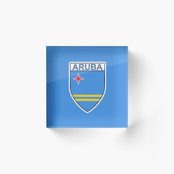 Artikelvorschau, Geschenke, Aufkleber und Produkte mit der Flagge von Aruba entworfen und verkauft von mpodger.