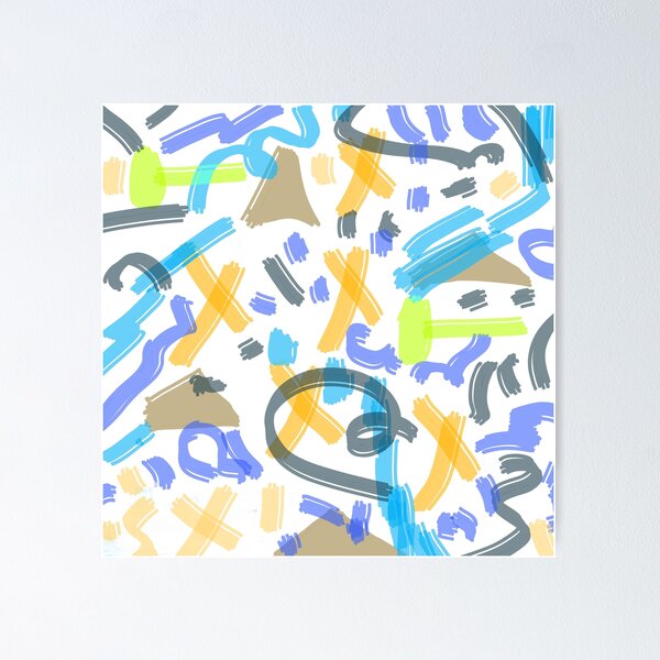 Item preview, Abstract Shapes designed and sold by SILVERAPPLE.