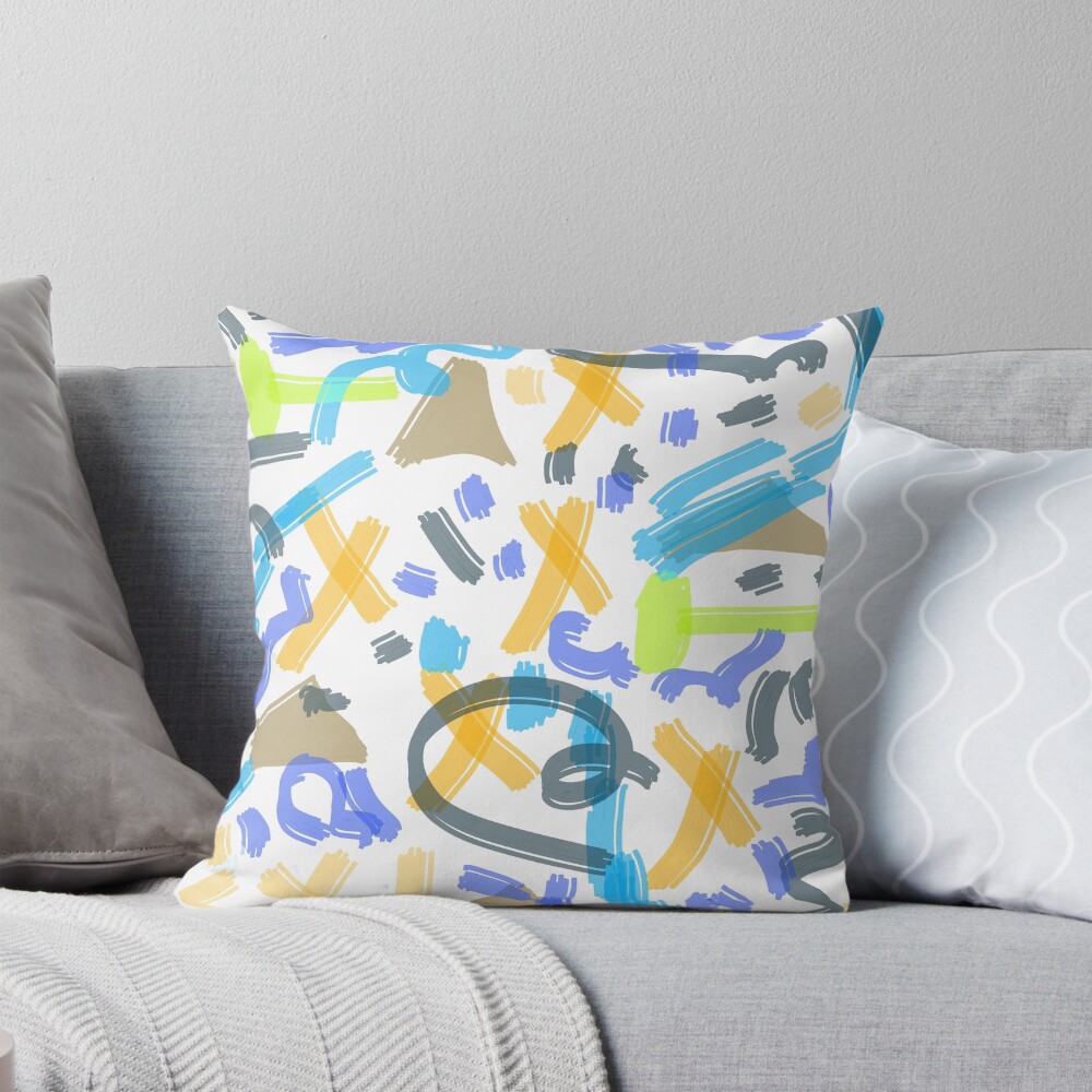 Item preview, Throw Pillow designed and sold by SILVERAPPLE.
