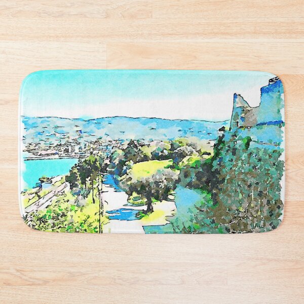 Item preview, Road under the castle on the waterfront of Agropoli designed and sold by Giuseppe Cocco.