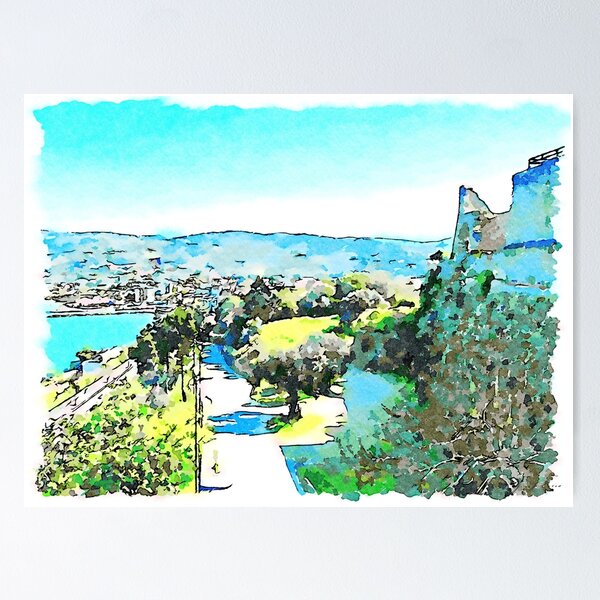 Item preview, Road under the castle on the waterfront of Agropoli designed and sold by Giuseppe Cocco.