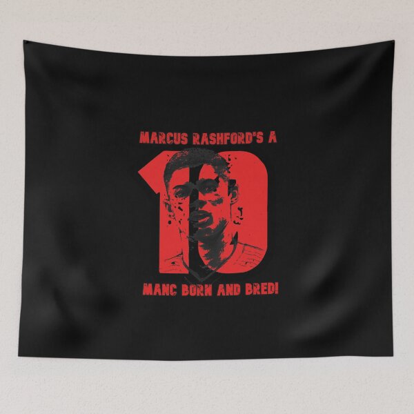 Item preview, Marcus Rashford a Manc born and bred! red designed and sold by DodoartDesigns.