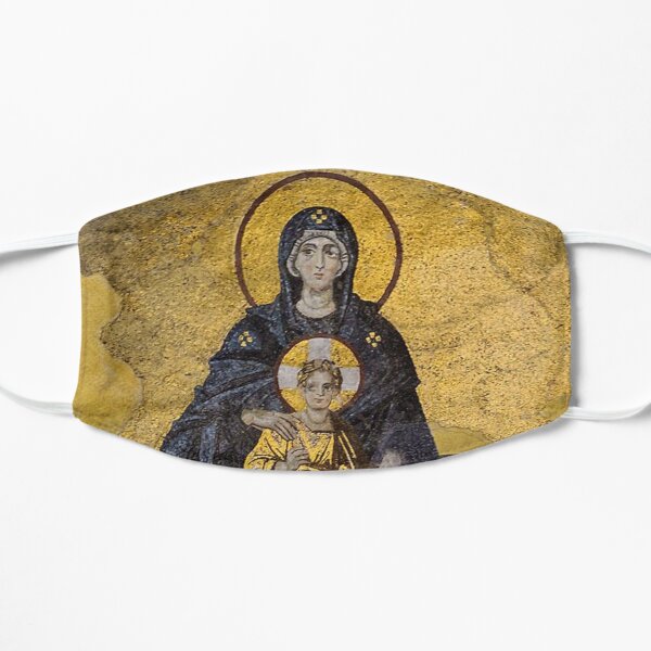 The Theotokos Mosaic Flat Mask