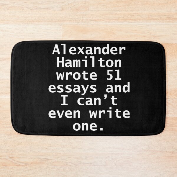 Item preview, alexander wrote 51 essays and i cant even write one designed and sold by violetcho.