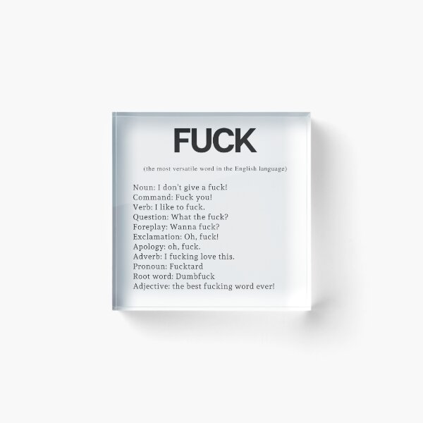 Item preview, Fuck Funny Use Design designed and sold by JustCreativity.