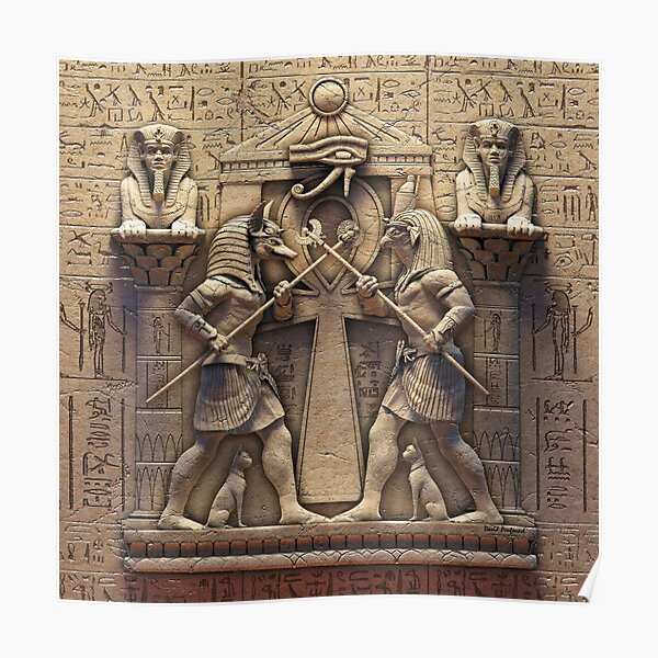 Egyptian Gods Poster