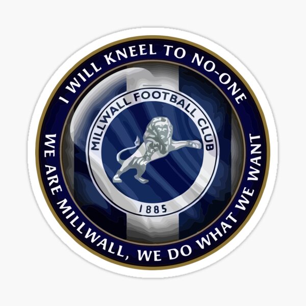 Millwall No One Likes Us Badge Enamel Badges Collectables