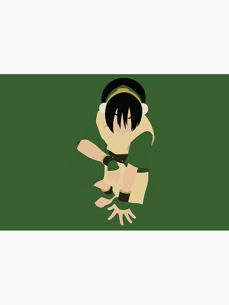 "Avatar The Last Airbender Minimalist Toph" Jigsaw Puzzle by egrjhn