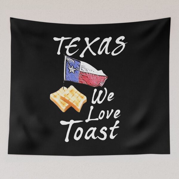 Item preview, Texas Toast Lovers Lone Star Flag designed and sold by CharJens.